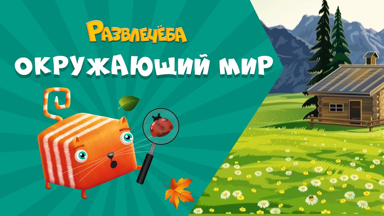 Развлечёба. Окружающий мир. Про луг