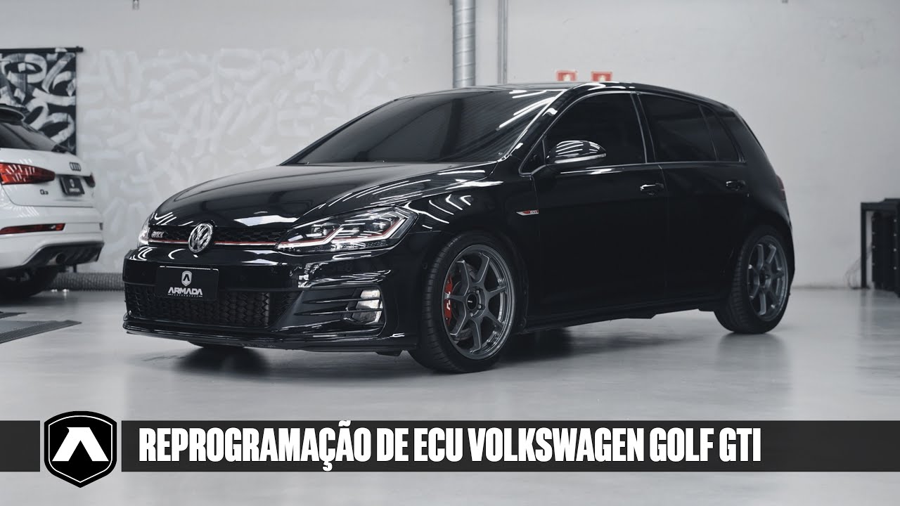 Esse Vw Golf Gti ficou com 570cvs e 64Kgfm após a preparação Stg4 Armada Performance