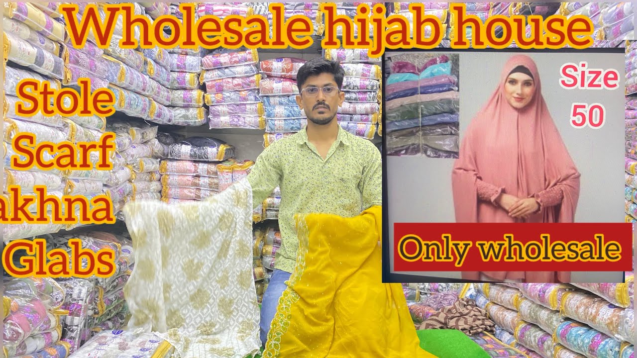 Wholesale hijab dupatta house Chandni Chowk Delhi mo.9512150333