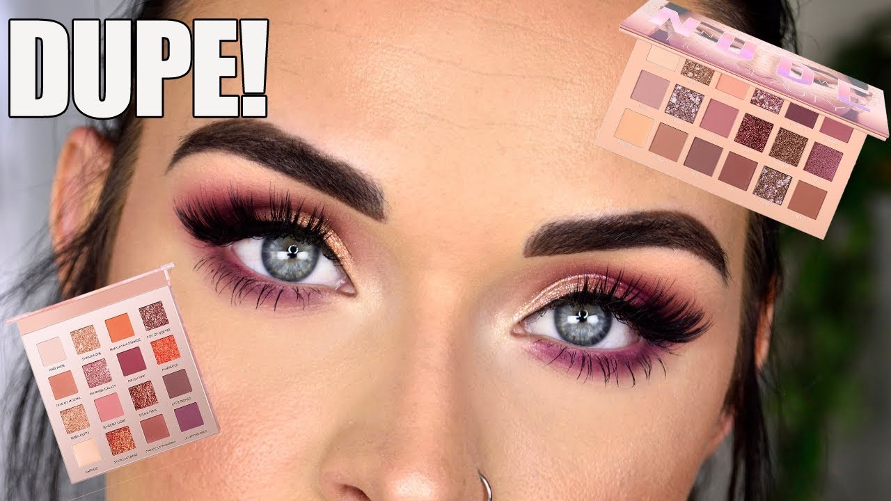 Huda Beauty Nude Eyeshadow Palette DUPE! | Focallure Sunrise Palette
