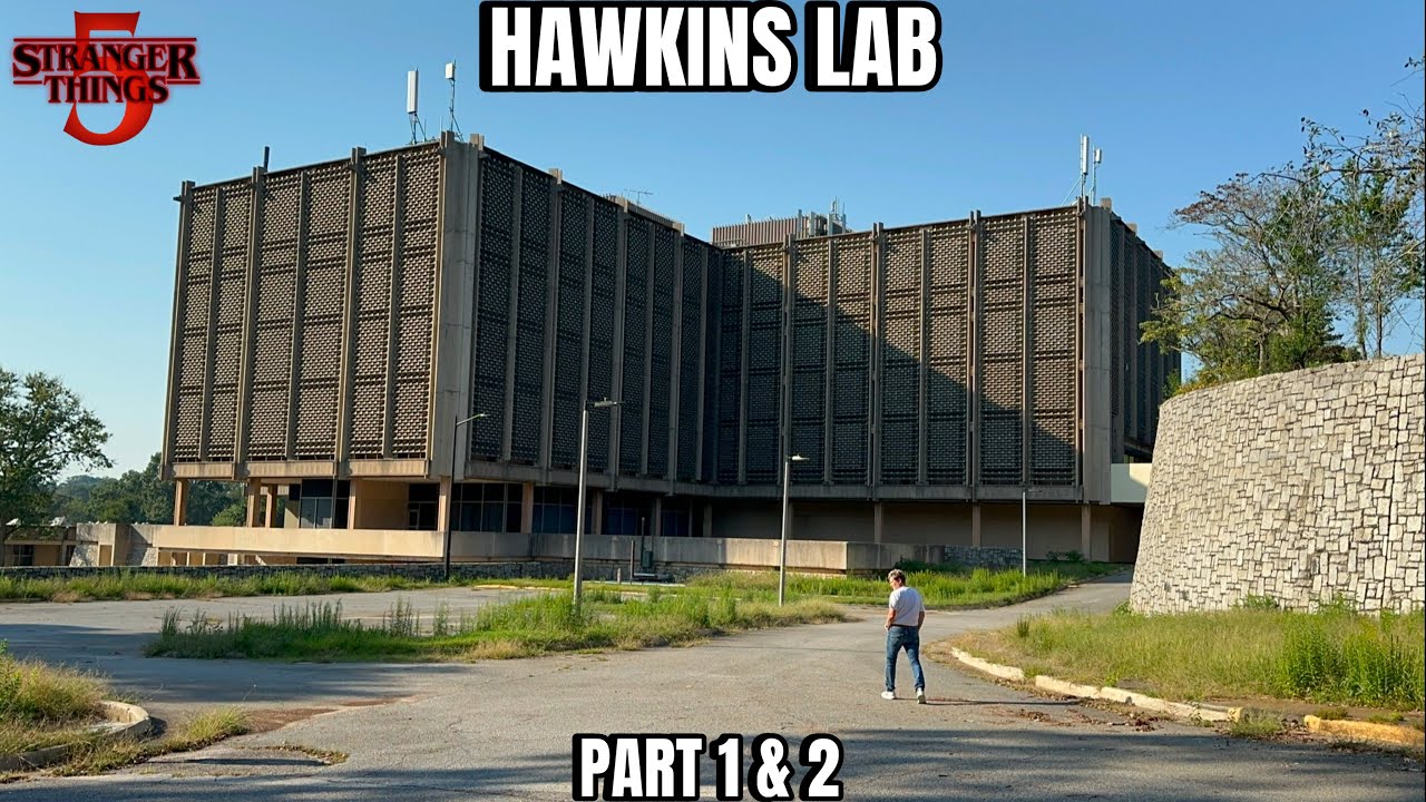 EXPLORING Stranger Things Hawkins Lab (Filming Location) *Lots of props left behind!*