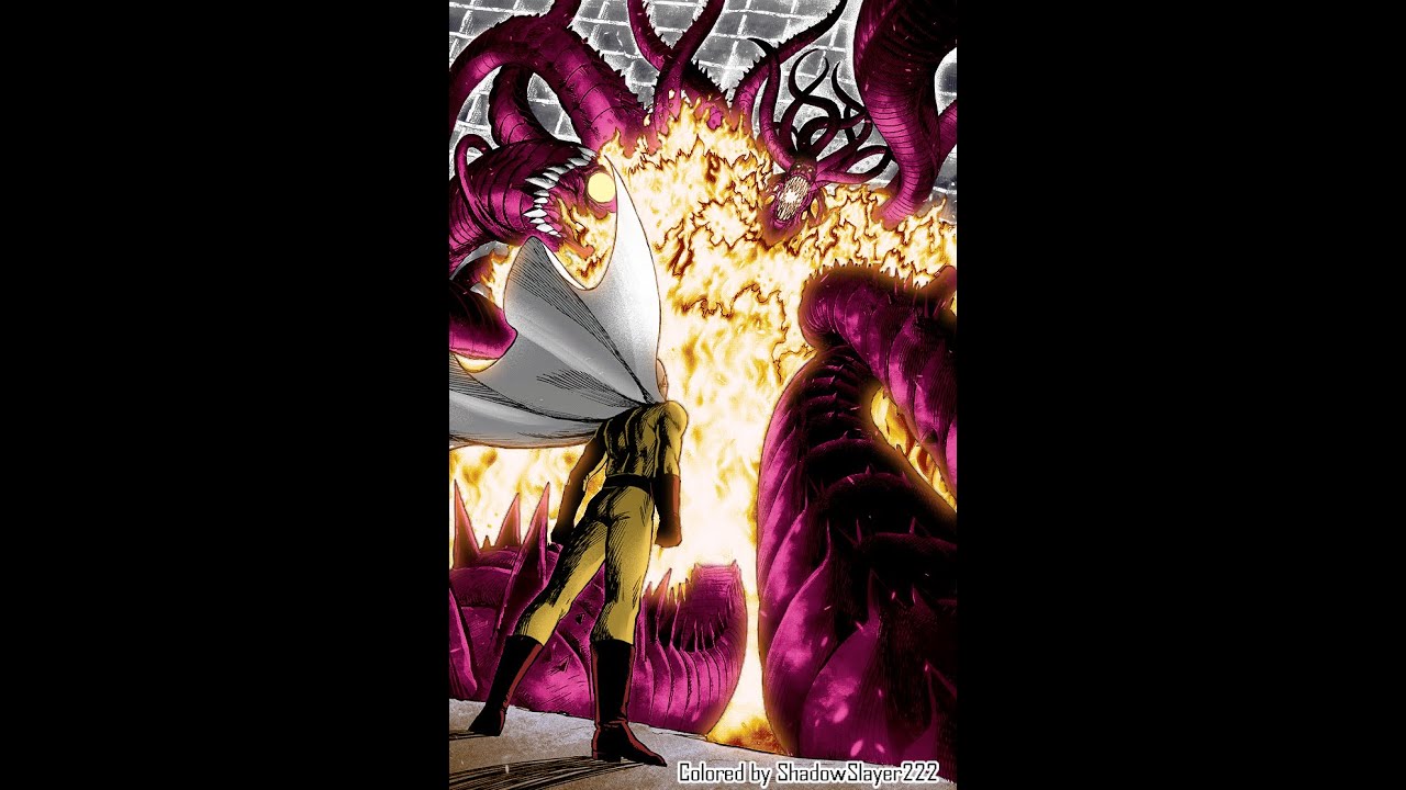 One Punch Man, SAITAMA VS Monster KING OROCHI FULL FIGHT by Riseofstefano Reborn