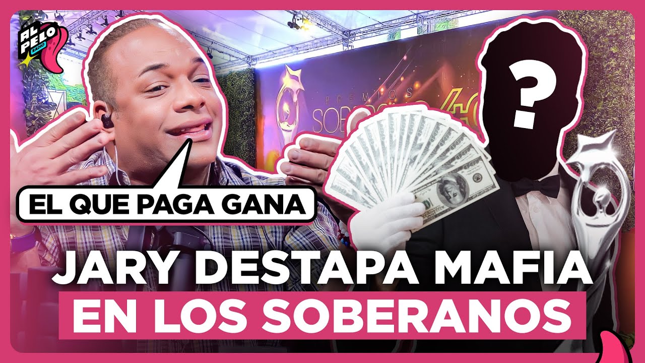 JARY RAMÍREZ REVELA QUE EN PREMIOS SOBERANO GANA EL QUE PAGA LA ESTATUILLA DEL PREMIO