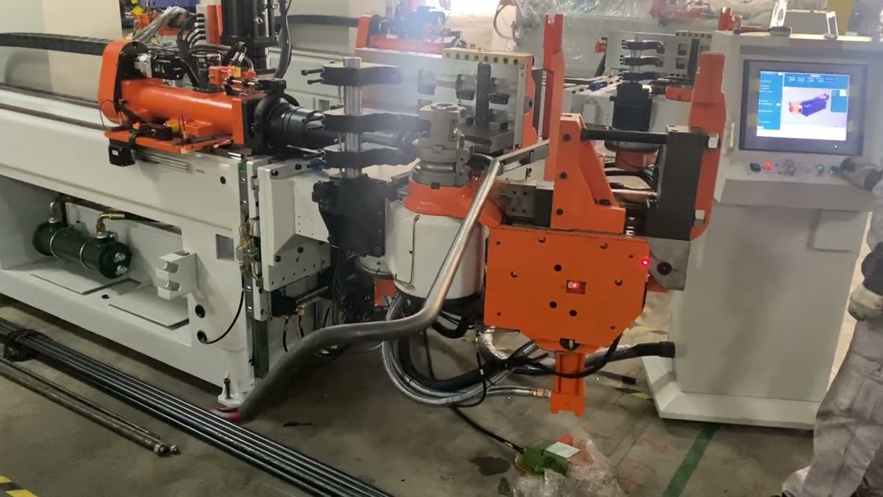 YLM CNC50 tube bender