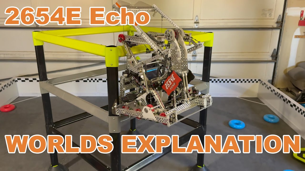 2654E Echo Worlds Robot Explanation (T3 Climb With Goal)