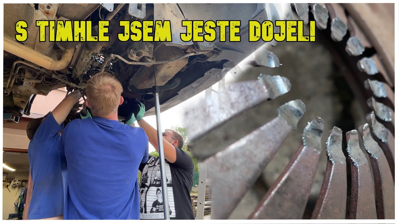 Měníme spojku na Scudu ✌️ Odhalení rozsáhlé KOROZE ✅ Scudo Tuning 7.0 #fiat #bezkomprese