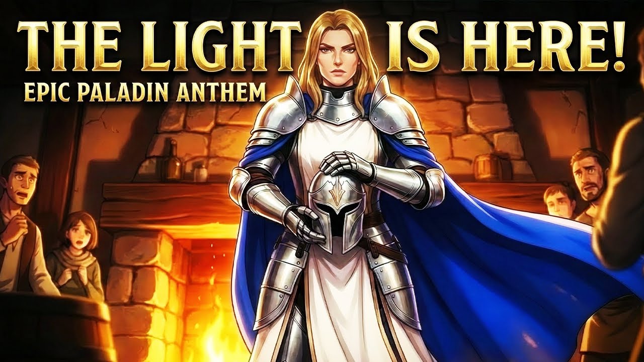 The Light Is Here! 🛡️ | Epic Paladin Anthem | DnD & RPG Tavern Music