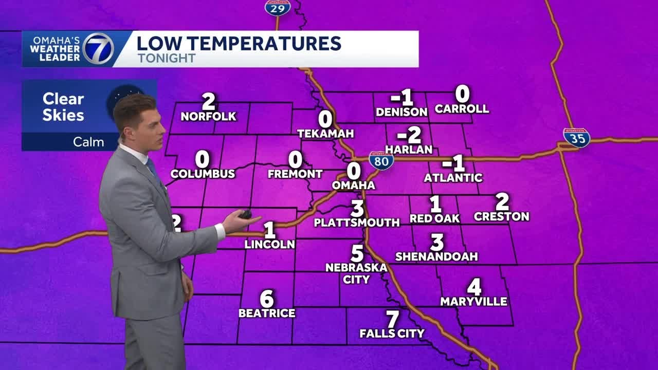 Another very cold start to Monday morning