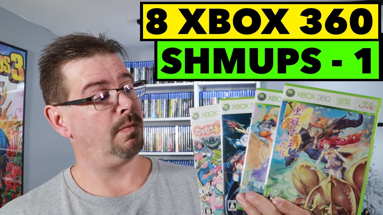 Xbox 360 Shmups - 1 (8 Physical Region Free Games)