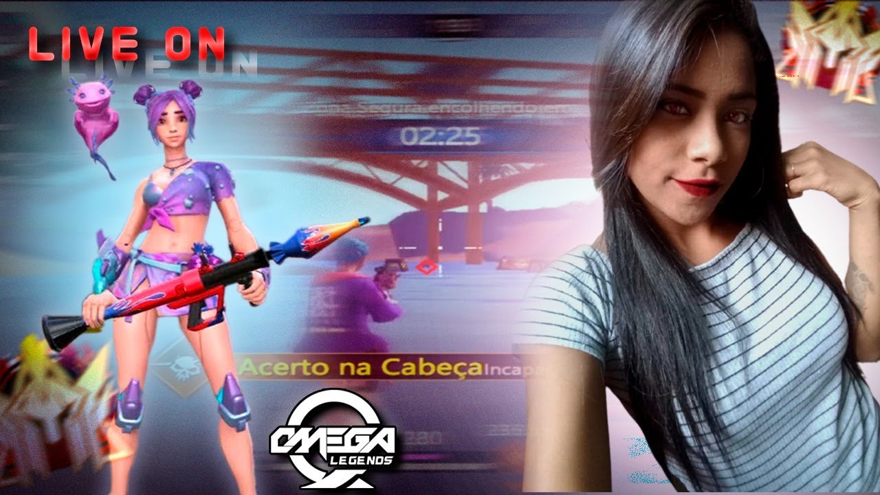 OMEGA LEGENDS PRO GAMEPLAY RANQUEADA  LIVE ON #AKTCORTANAOL