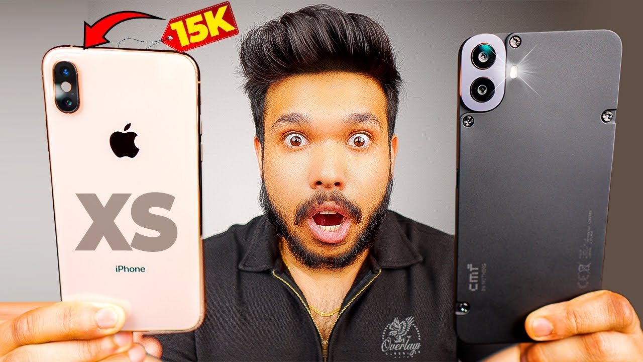 15K iPhone XS vs CMF Phone 1 - 2nd Hand iPhone vs Android Phone