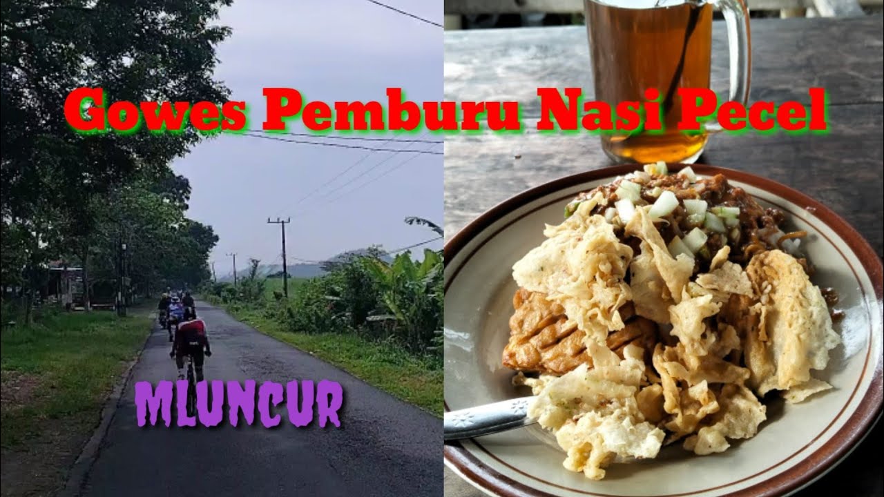 Gowes Pemburu Nasi Pecel ‼️ Penikmat Turunan 