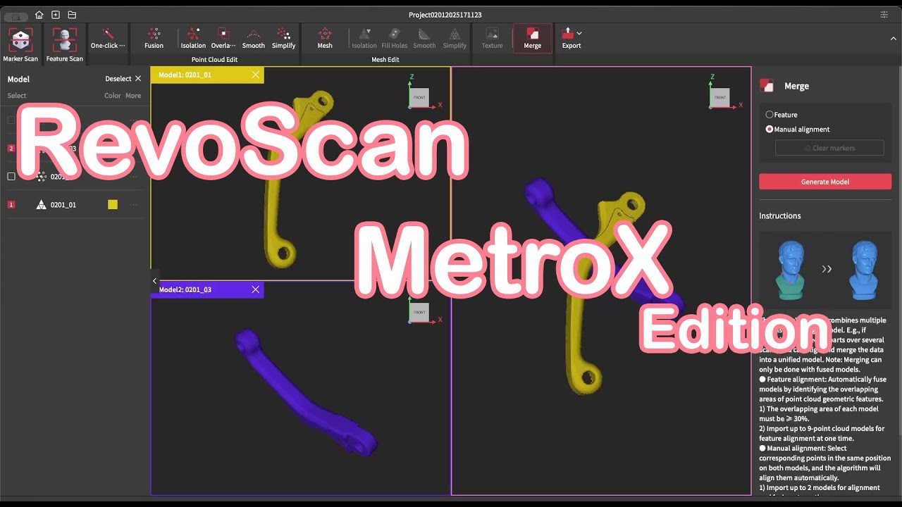 Przewodnik po RevoScan v5 MetroX Edition