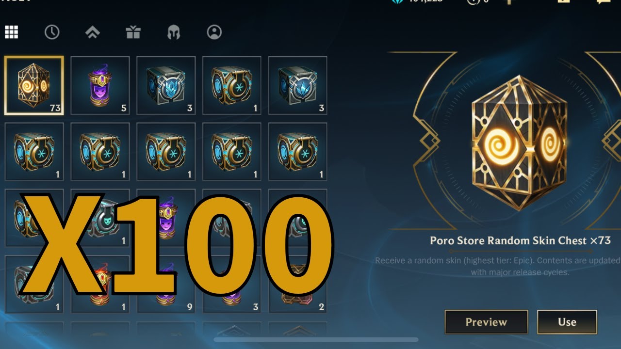 ОТКРЫТИЕ +100 СУНДУКОВ В WILD RIFT