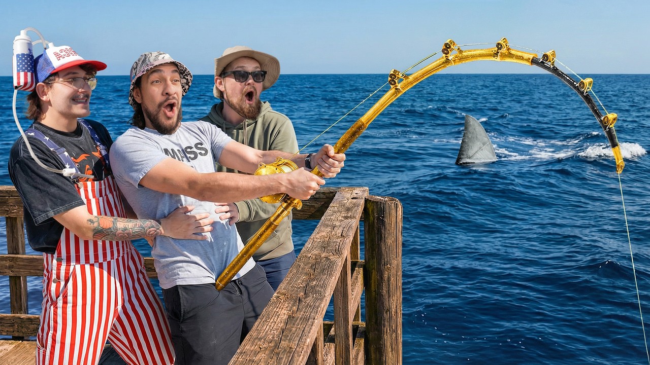 The Boys go Fishing... (huge catch)