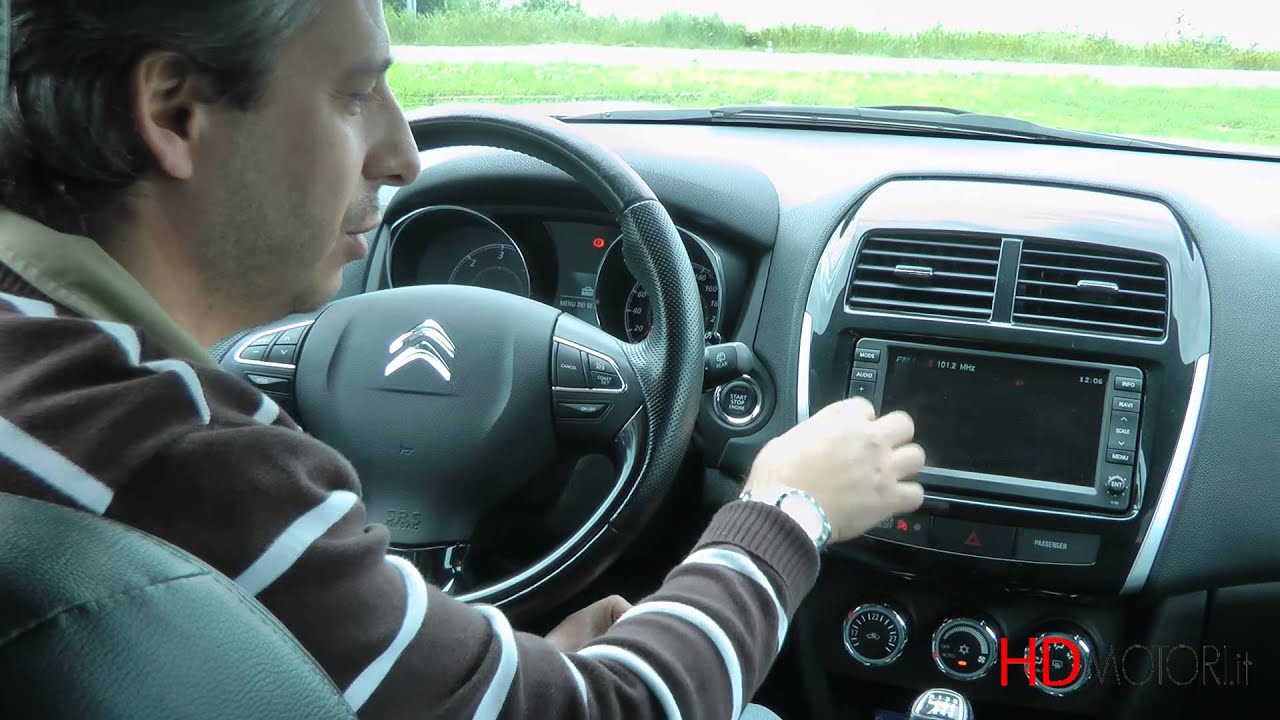 Citroen C4 Aircross focus Infotainment HDmotori.it