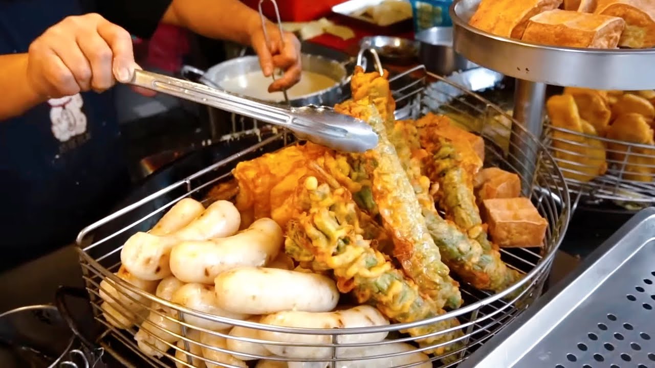 Amazing Fried skills! Crispy Oyster Fritter, Fried Vegetables, Fried Bread /令人垂涎的炸物饗宴！金黃酥炸蚵嗲,現炸營養三明治