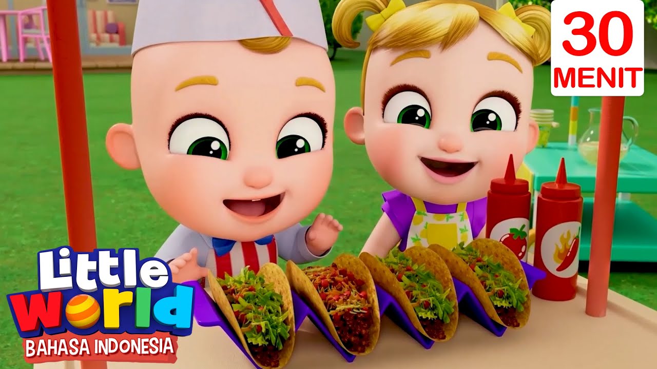 Manis dan Pahit, Apa itu Rasa? | Little World Bahasa Indonesia | Kartun dan Lagu Anak