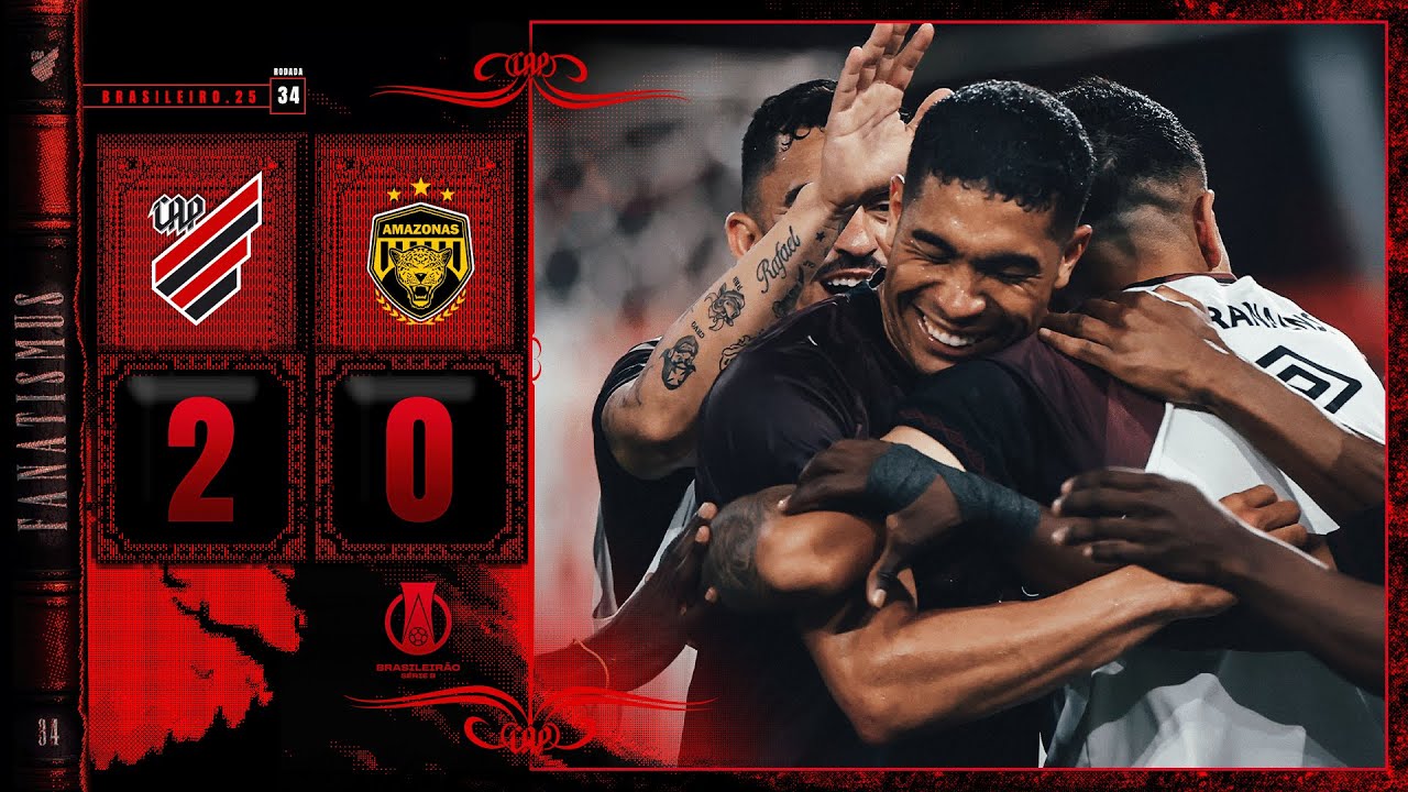 ATHLETICO 2X0 AMAZONAS | MELHORES MOMENTOS | S&Eacute;RIE B 2025