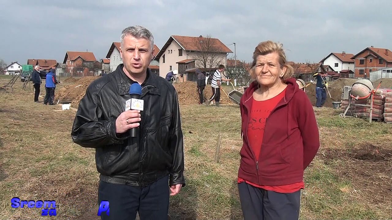 Srcem za Podrinje - Počela izgradnja kuće za Salihoviće (Bijeljina)