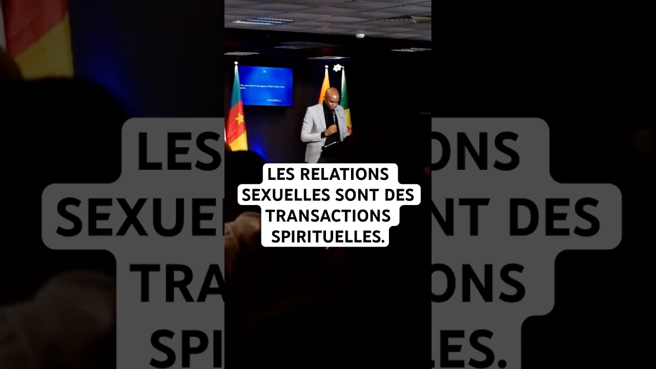 Les relations sexuelles sont en r&eacute;alit&eacute; des transactions spirituelles