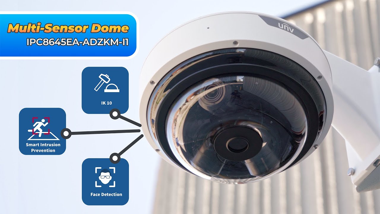 Uniview's IPC8645EA-ADZKM-I1 brings an Arsenal of tech to your surveillance protection!#securitytech