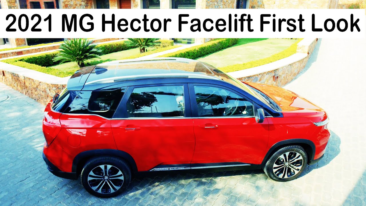 2021 MG Hector Facelift First Look l New Features l Indiantorque.com
