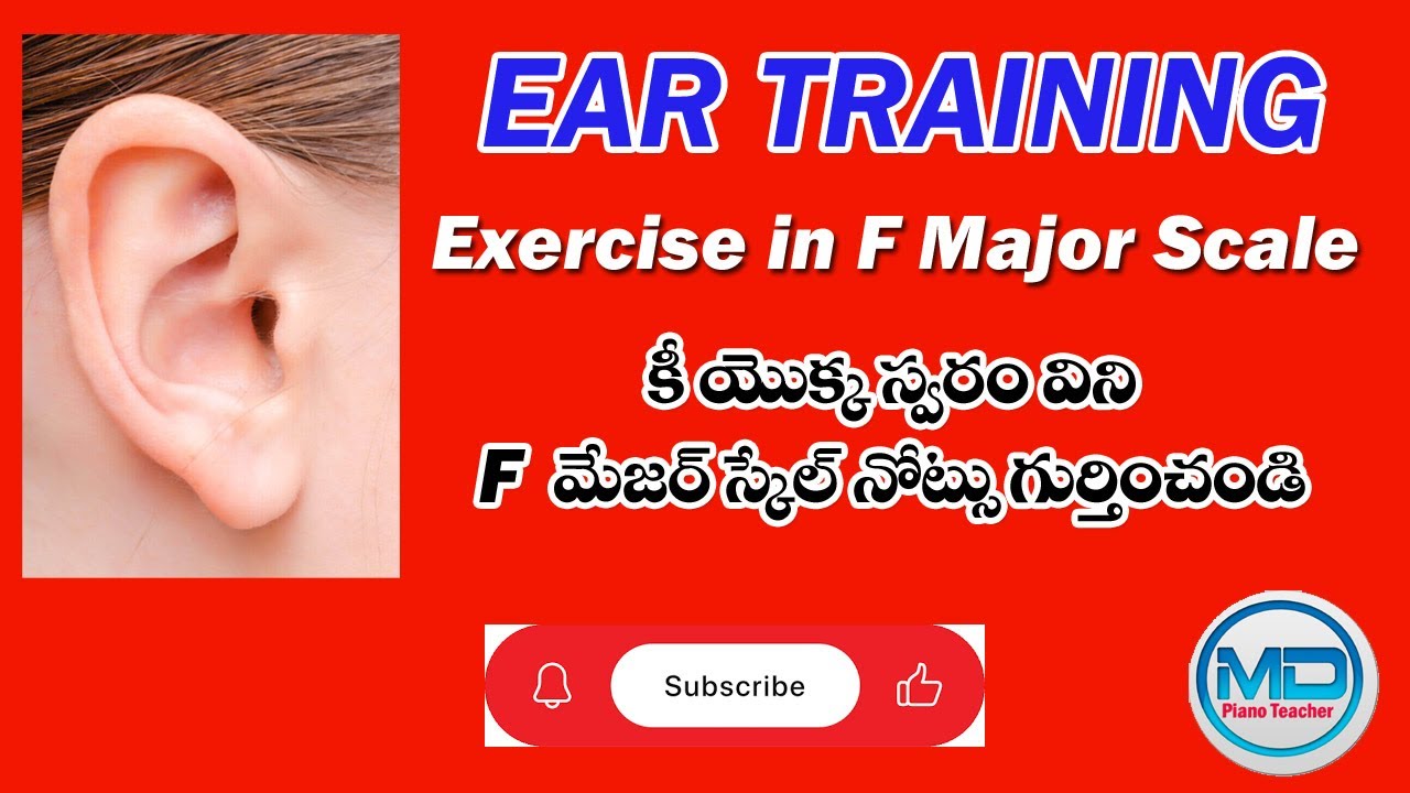 Ear training exercise in F major Scale Guess the Notes | The SECRET To Playing Any Song by Ear