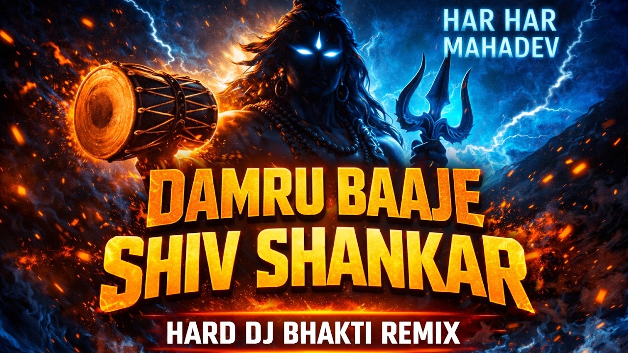 Damru Baaje Shiv Shankar | HARD DJ Bhakti Remix | Har Har Mahadev | Dj G2p Music