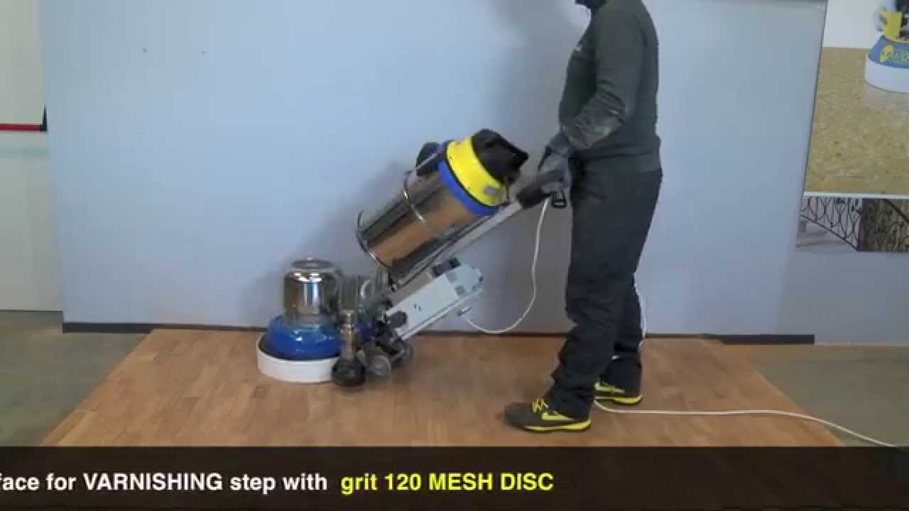 How to Sand Wood Floor with Klindex TIMBA