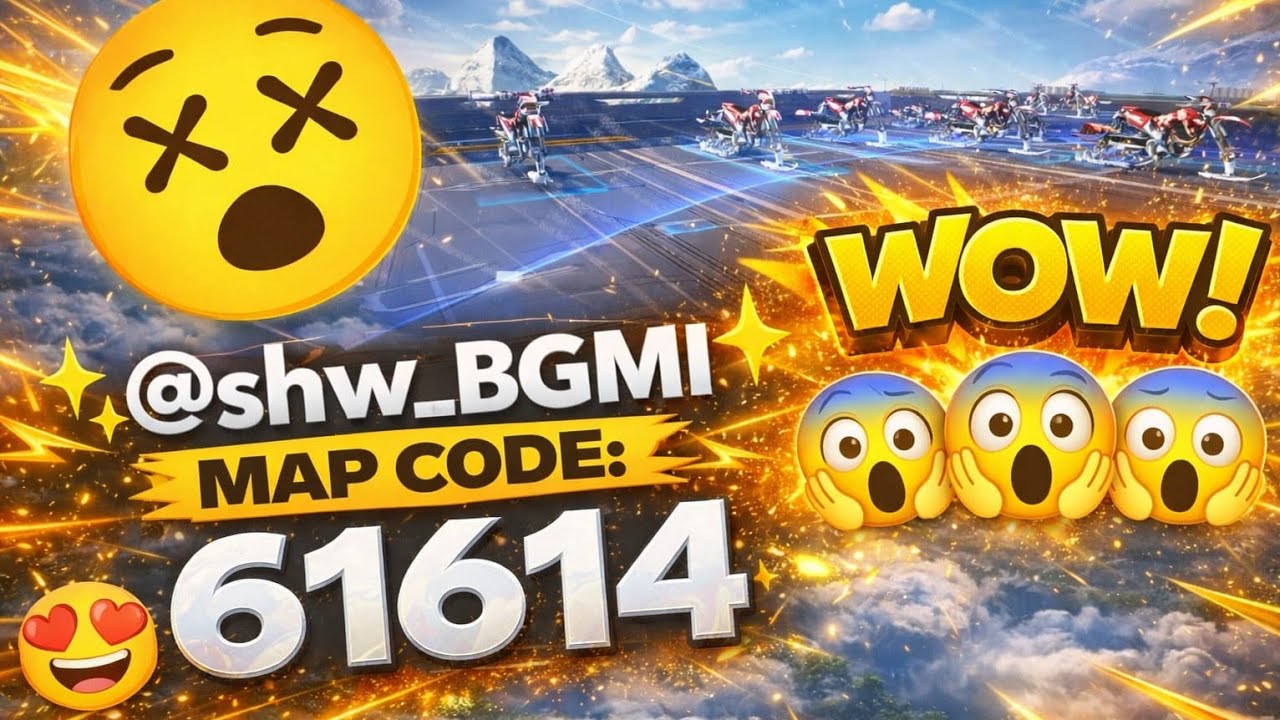 👉SKYHILL MAGNET PARKOUR 🔥#wowmode CODE:61614 💯#bgmi#gaming#parkour#viralvideo#pubgmobile#video🔔💬👍