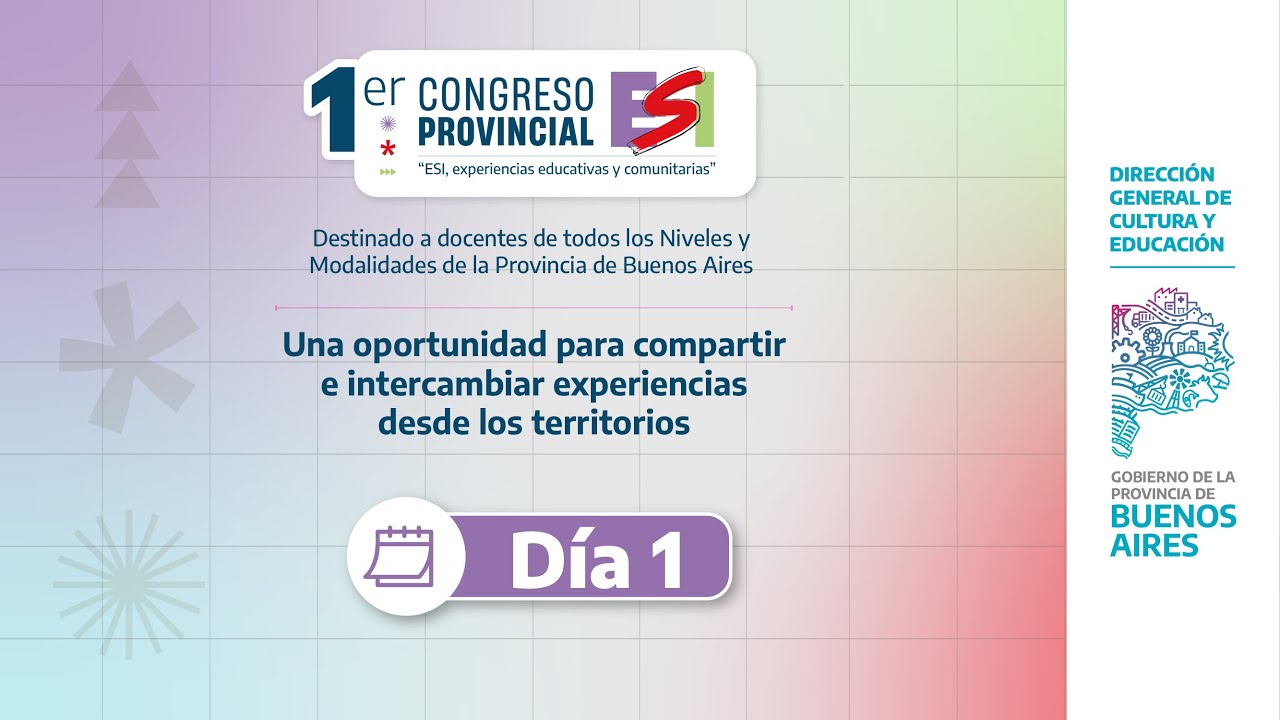 🔴Vivo📣1er Congreso Provincial ESI🏫