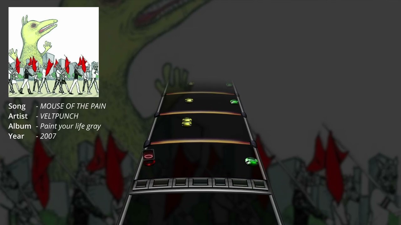 VELTPUNCH「MOUSE OF THE PAIN」(Drum Chart)