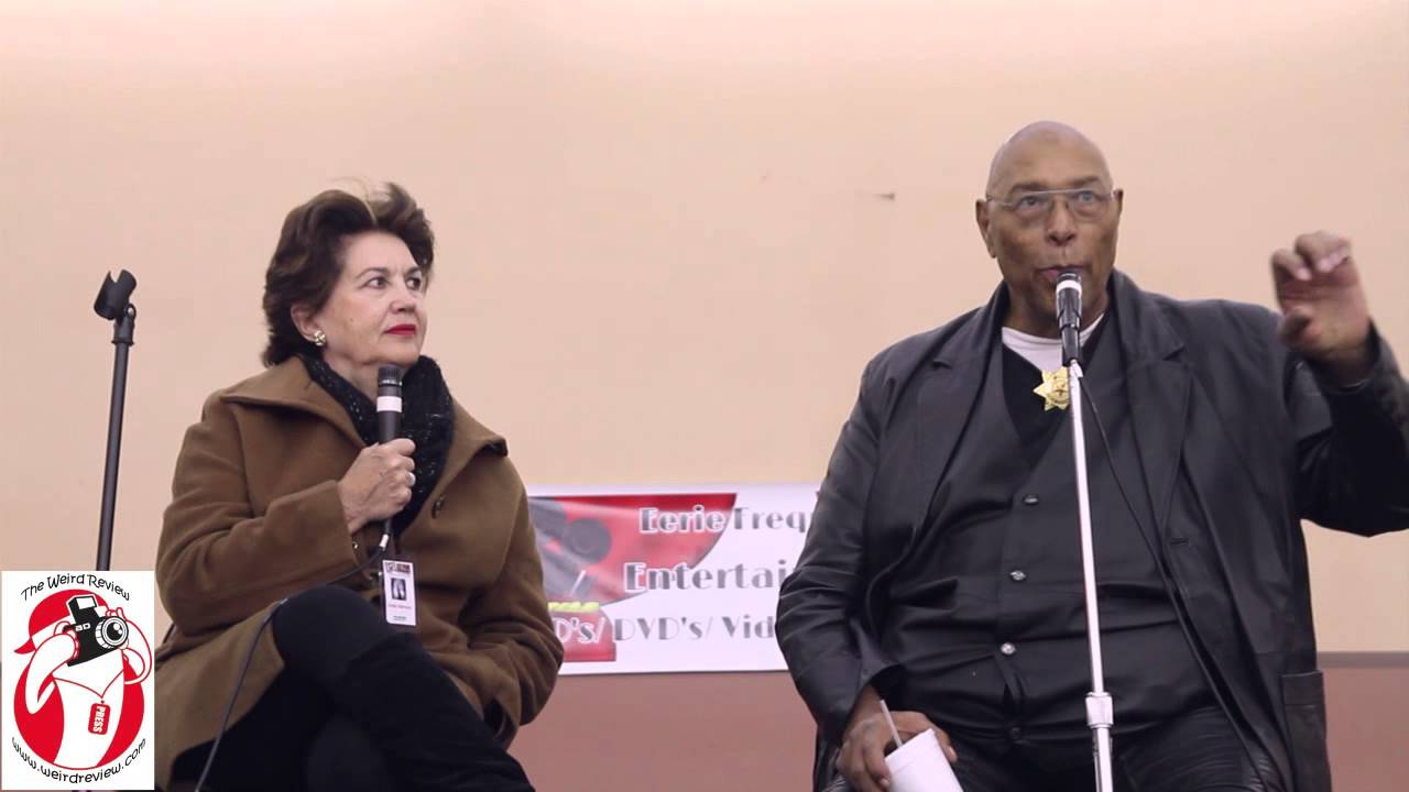 Linda Harrison and Don Pedro Colley Panel at the Eerie Frequency Expo Part 2