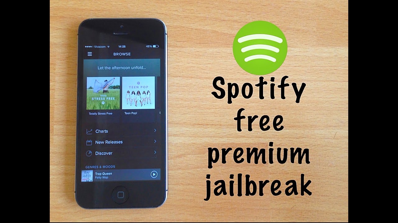Ios9 Spotify free premium tweak TaiG jailbreak any ios device