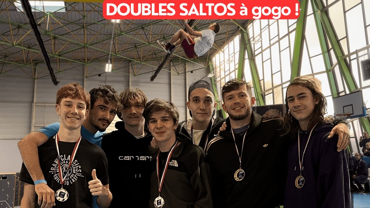 Compétition de Parkour à Nogent - ON A RAMENÉ PLEIN DE MÉDAILLES