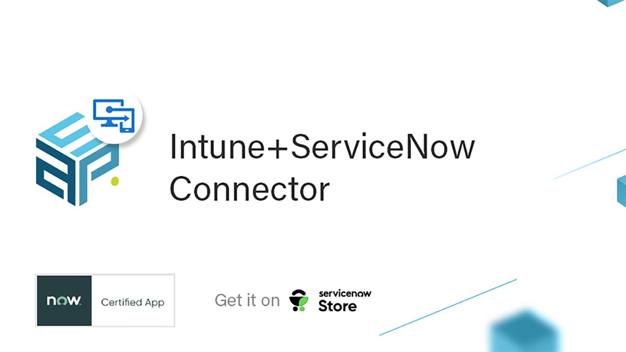 Intune Connector | Connect ServiceNow with Intune Without Integration Hub