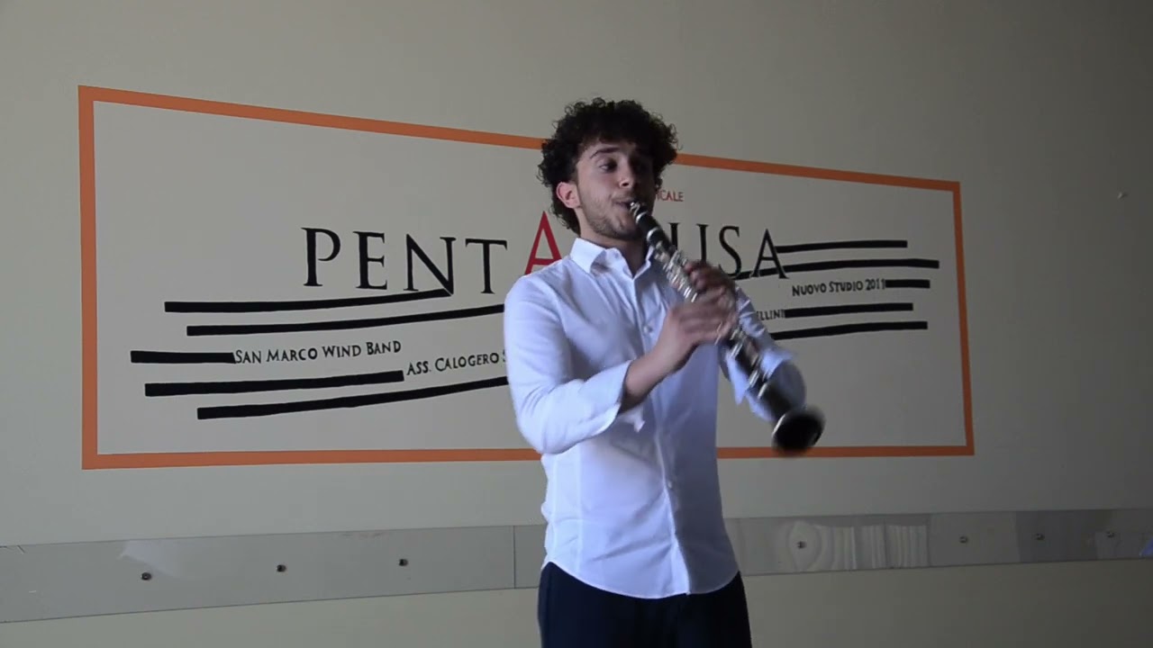 Junior Div Third Prize Winner of Silverstein Clarinet Contest 2022; Marco Conti Bellocchi