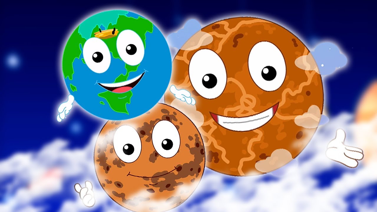 hành tinh ca khúc | Bài hát giáo dục cho trẻ em | Tìm hiểu hành tinh | Planets Song For Preschoolers