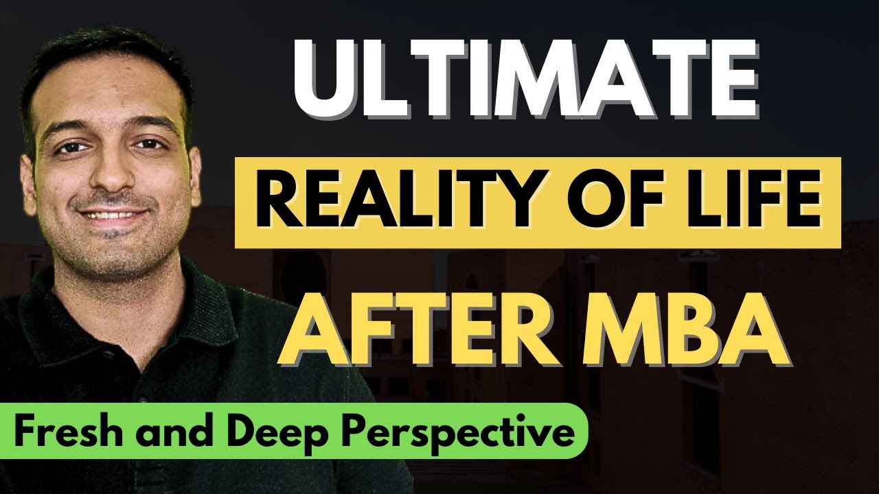 Reality of Life after MBA from a top B-School