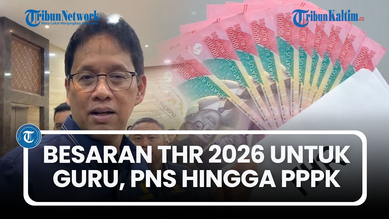Besaran THR 2026 untuk Guru, PNS, TNI, Polri, hingga PPPK Berdasarkan Golongan