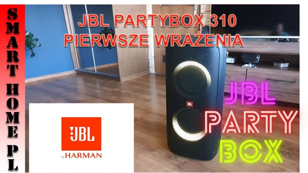 JBL PARTYBOX 310-PIERWSZE WRAŻENIA