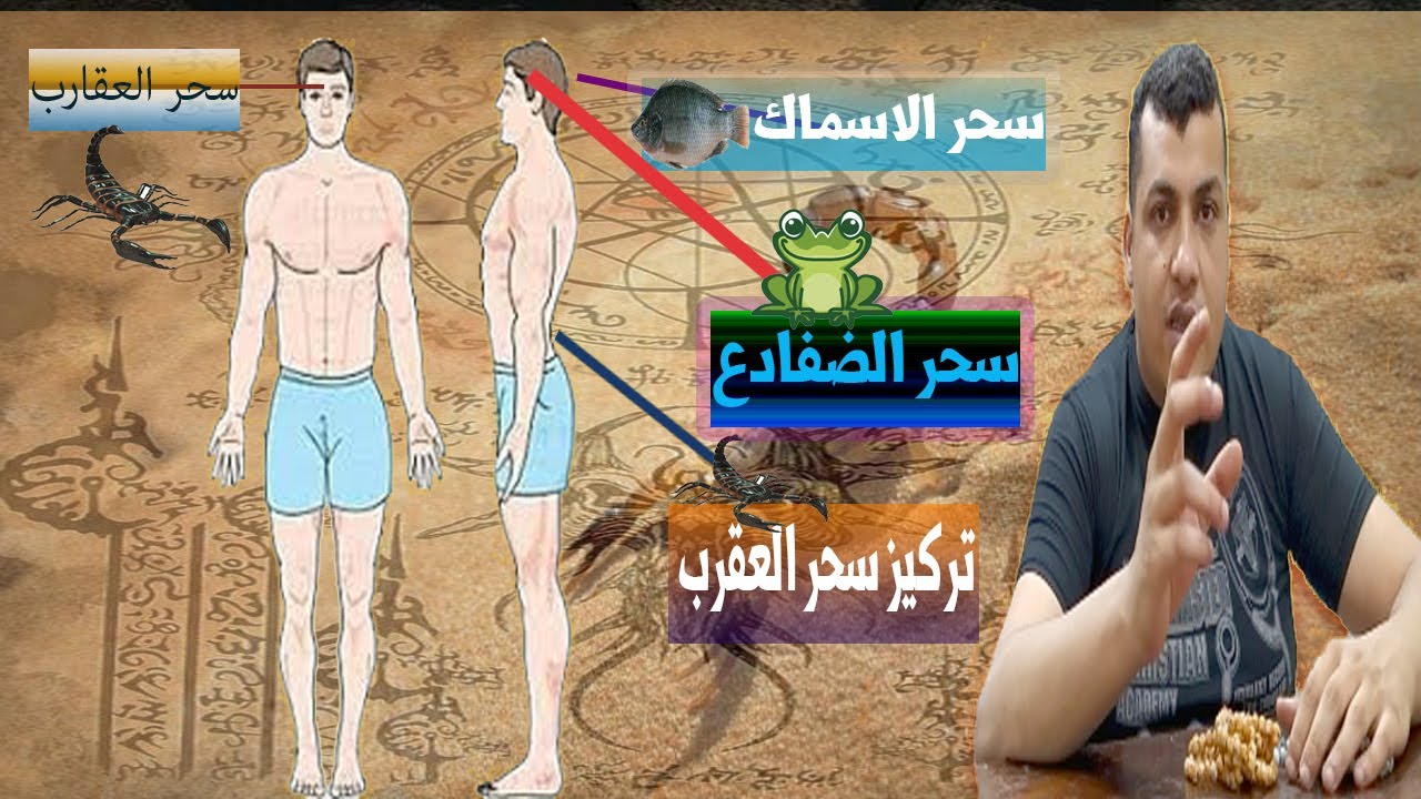علاج الاعجازى القوى لتخلص من اسحار العقارب والاسماك والضفاد خلال 3 ايام