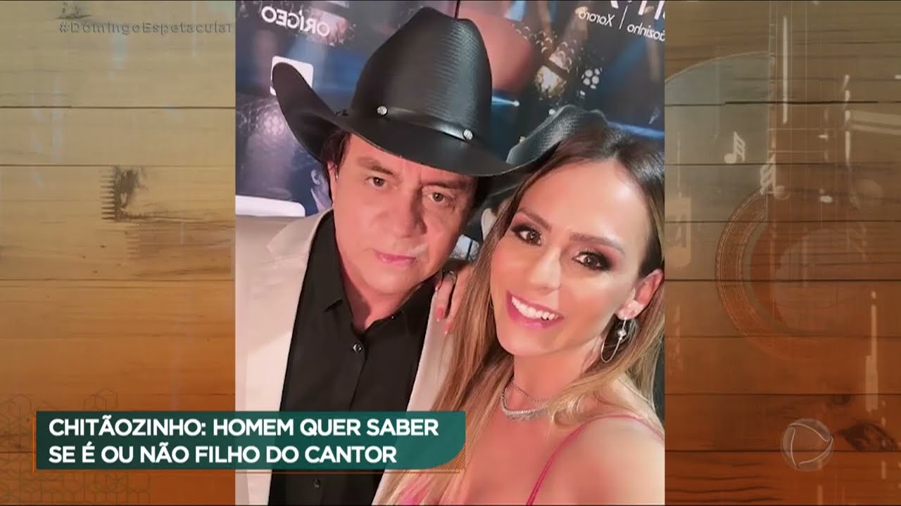 Homem de 46 anos acredita ser filho do sertanejo Chitãozinho