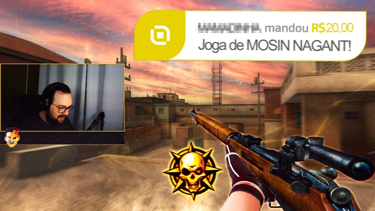 TESTEI A MOSIN NAGANT DO CROSSFIRE! UMA ARMA HISTÓRICA! 😱