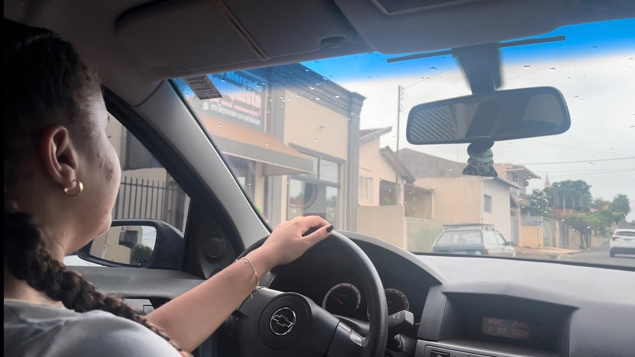 Vlog 05# | Mais um dia dirigindo na cidade✨🚘