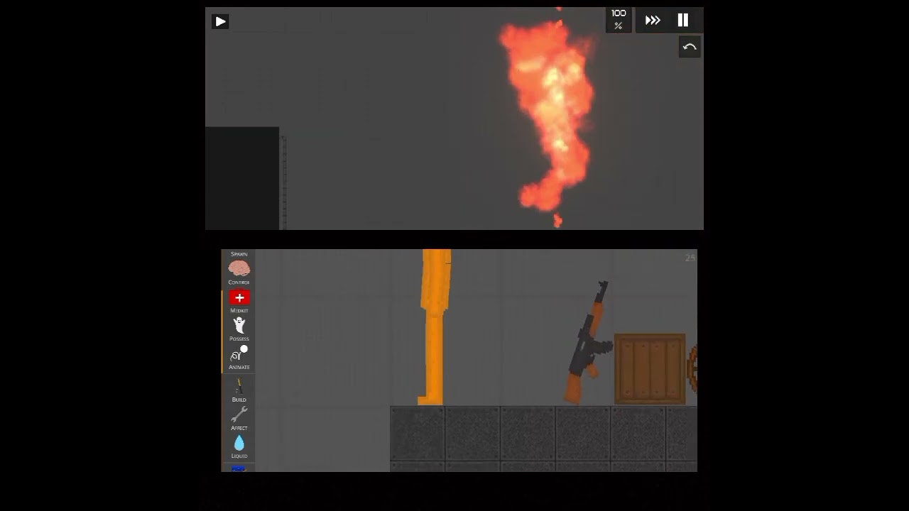 Fruit Playground and Stickman Ragdoll Playground Secret