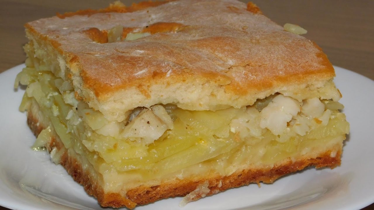 Мамин фирменный пирог с рыбой. Мамин фирменный рыбный пирог.