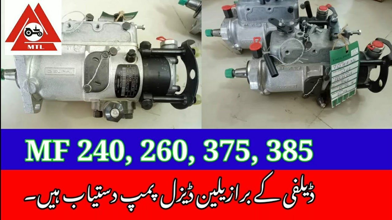 New Delphi orignal Brazilian diesel pump MF 240, 260, 375, 385 for sale