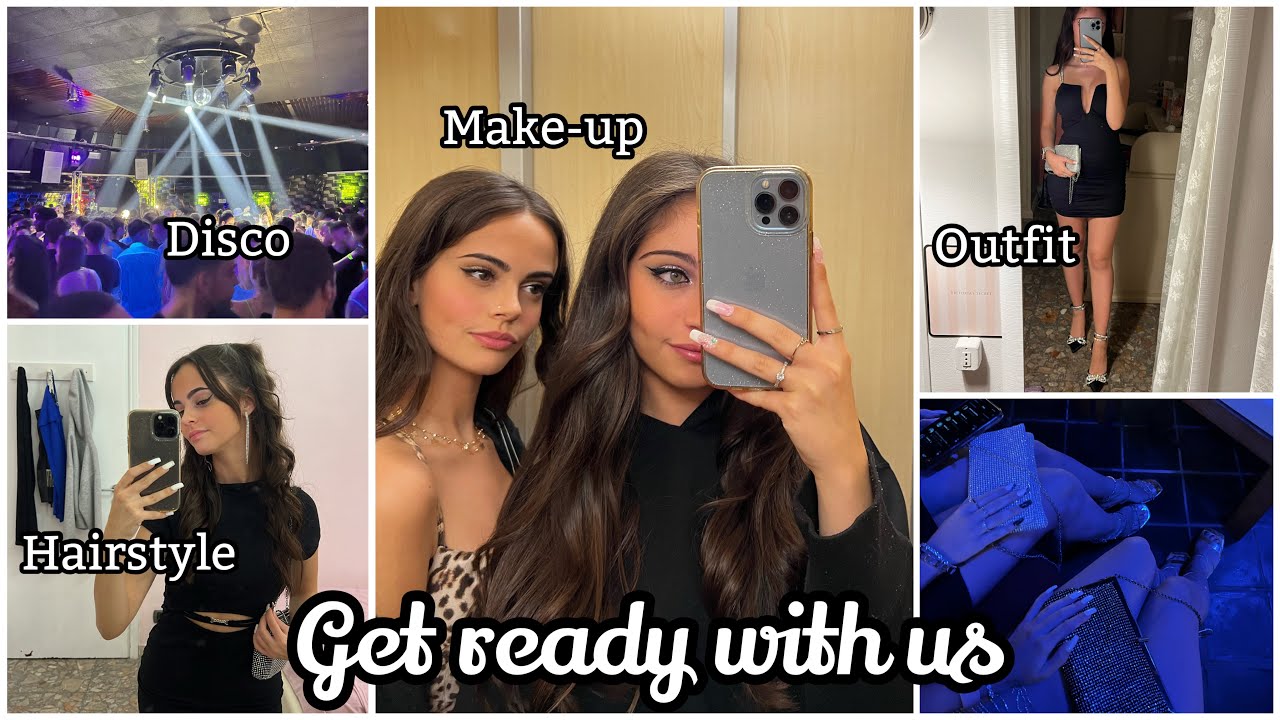 VLOG: CI PREPARIAMO CON VOI | Get ready with us | *Outfits, Hair and Make-Up*